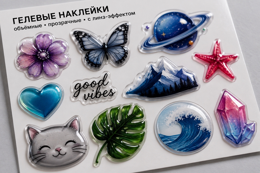 Гелевые наклейки